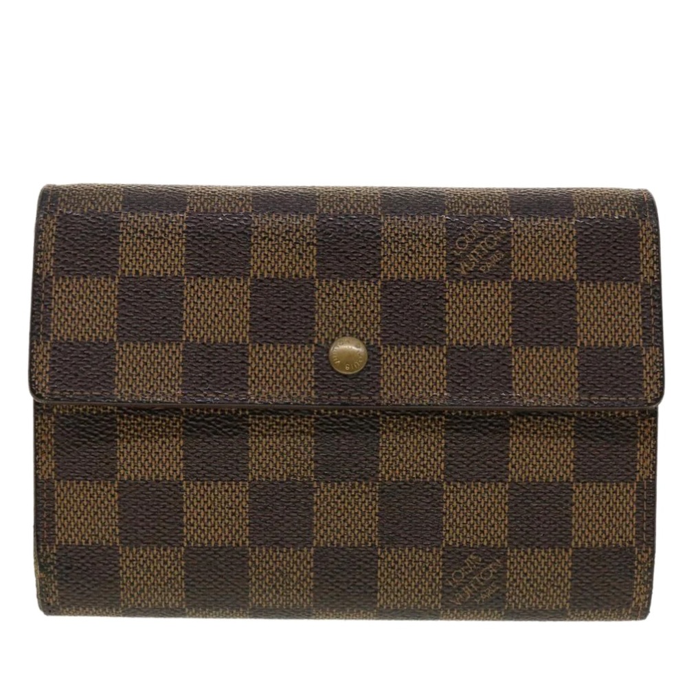 Louis Vuitton Damier Ebene Porte Tresor Etui Papiers Wallet